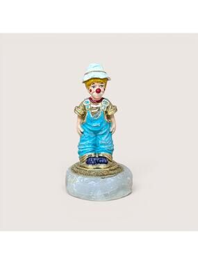 2000 Ron Lee Rascal Clown Onyx Base Figurine
